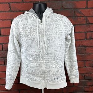 Under Armour Women's Medium Full Zip Hoodie Casual Wear‎